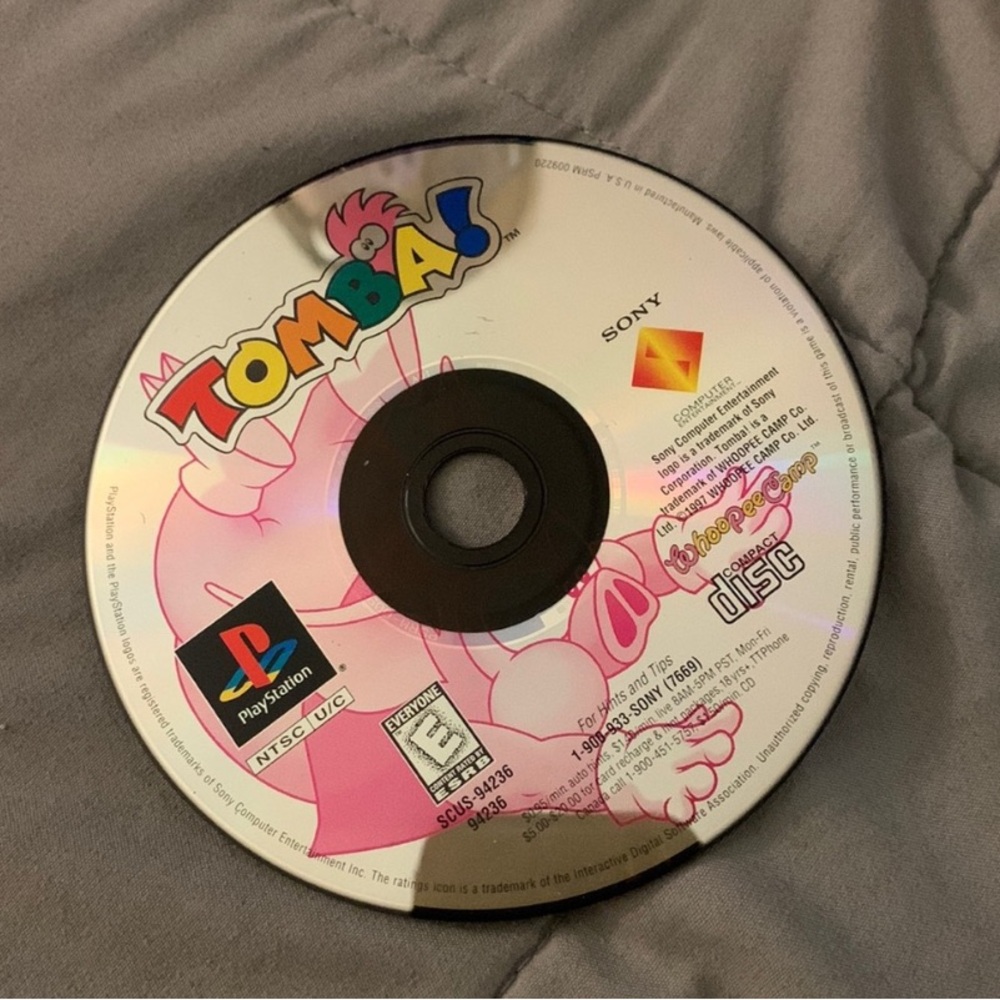 Sony Tomba! PlayStation Disc good used condition plays great